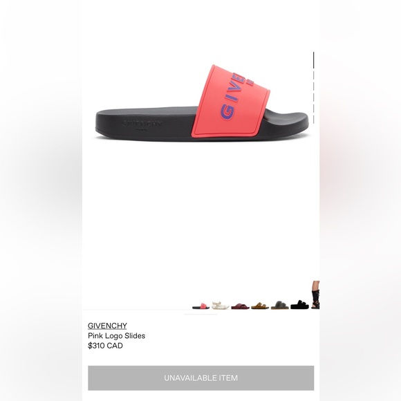 Givency Pink logo slides - Picture 5 of 5